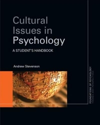 Cultural Issues in Psychology - Andrew Stevenson