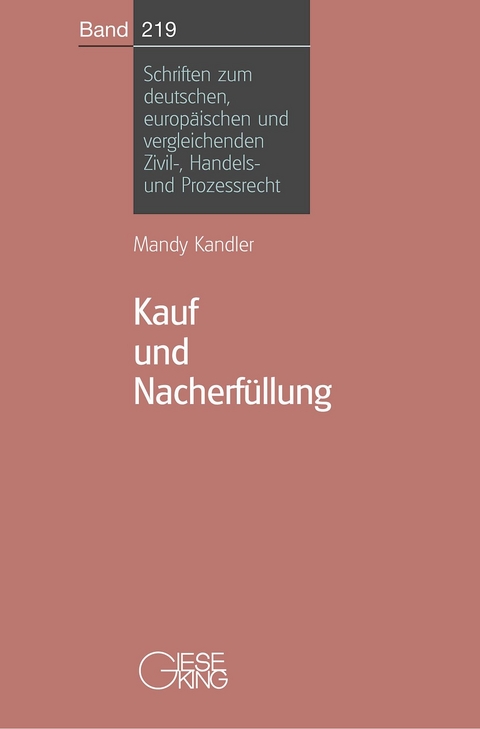 Kauf und Nacherfüllung - Mandy Kandler