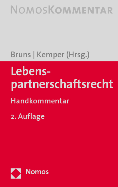 Lebenspartnerschaftsrecht - 