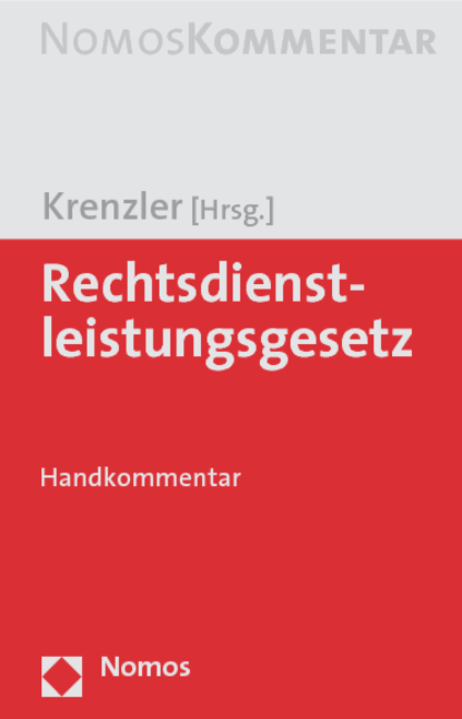 Rechtsdienstleistungsgesetz - 