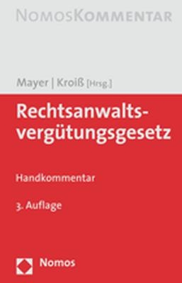 Rechtsanwaltsvergütungsgesetz - 