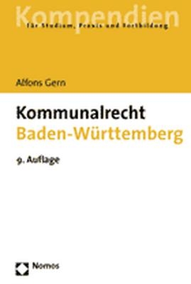 Kommunalrecht Baden-Württemberg - Alfons Gern