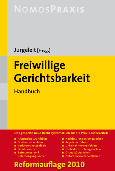 Freiwillige Gerichtsbarkeit - 