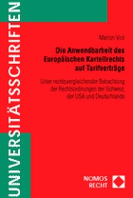 Die Anwendbarkeit des Europäischen Kartellrechts auf Tarifverträge