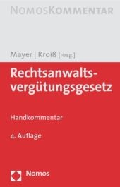 Rechtsanwaltsvergütungsgesetz - 