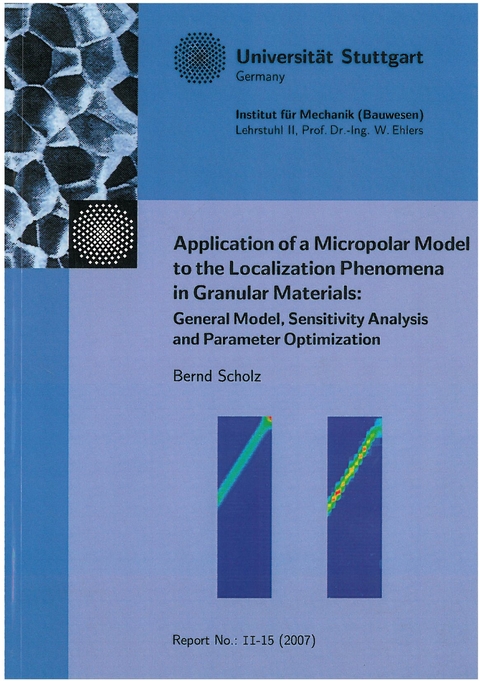 Application of a Micropolar Model to the Localization Phenomena in Granular Materials - Bernd Scholz