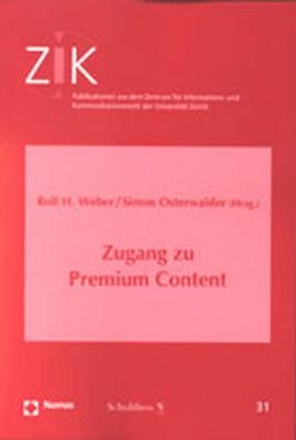 Zugang zu Premium Centent - 