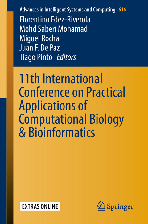 11th International Conference on Practical Applications of Computational Biology & Bioinformatics - 