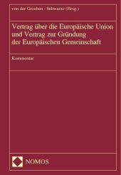 Vertrag über die Europäische Union und Vertrag zur Gründung der Europäischen Gemeinschaft - 