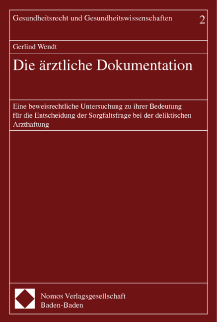 Die ärztliche Dokumentation