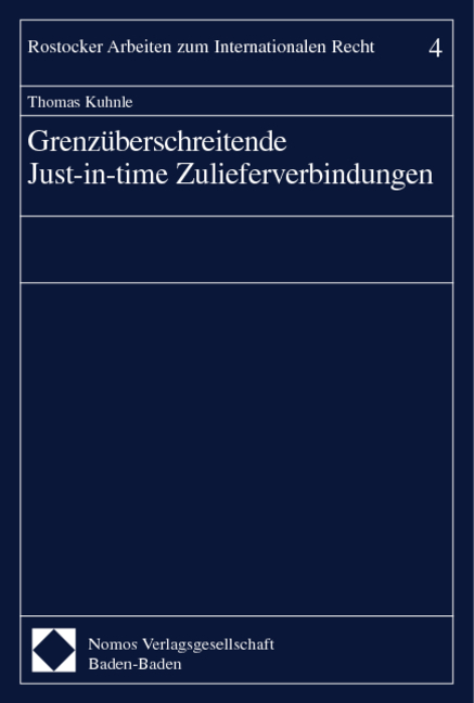 Grenzüberschreitende Just-in-time Zulieferverbindungen