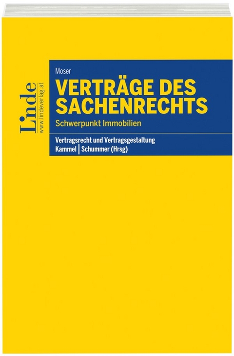 Verträge des Sachenrechts - Julia Moser