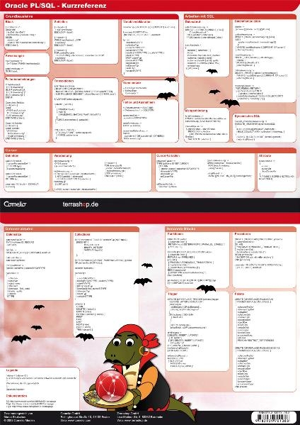 PL/SQL Referenz - Befehlskarte (DIN A4, laminiert) - Marco Skulschus