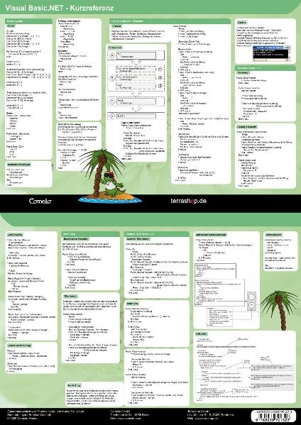 Visual Basic.NET Referenz - Befehlskarte (DIN A4) - Thomas Hertel, Marco Skulschus