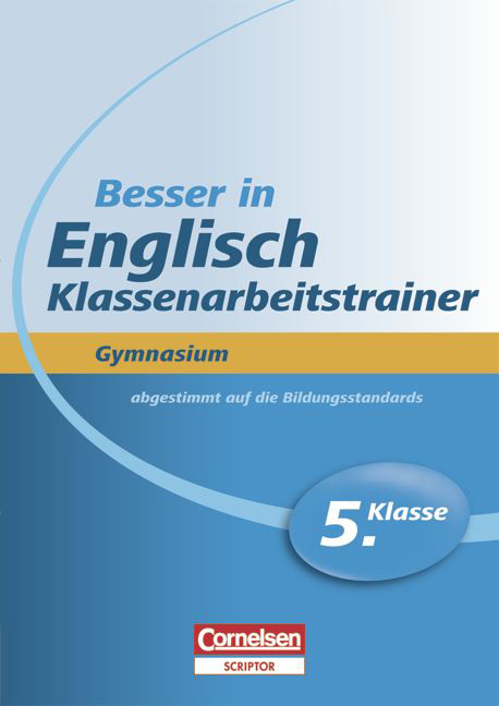 Besser in der Sekundarstufe I - Englisch - Gymnasium / 5. Schuljahr - Übungsbuch mit separatem Lösungsheft (20 S.) - Ingrid Preedy, Brigitte Seidl