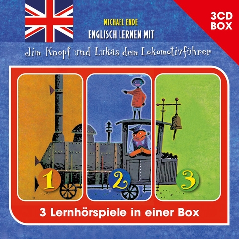 Englisch lernen mit Jim Knopf dem Lokomotivführer, 3 Audio-CDs - Michael Ende