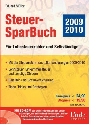 Steuer-SparBuch 2009/2010 - Eduard Müller