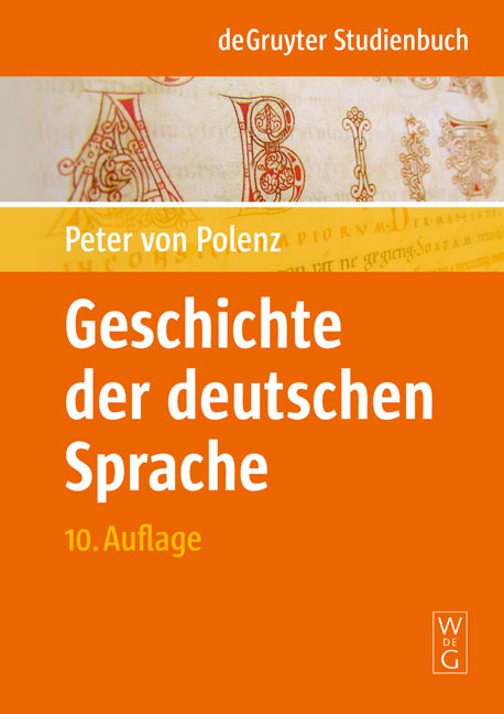 Geschichte der deutschen Sprache - Peter Polenz