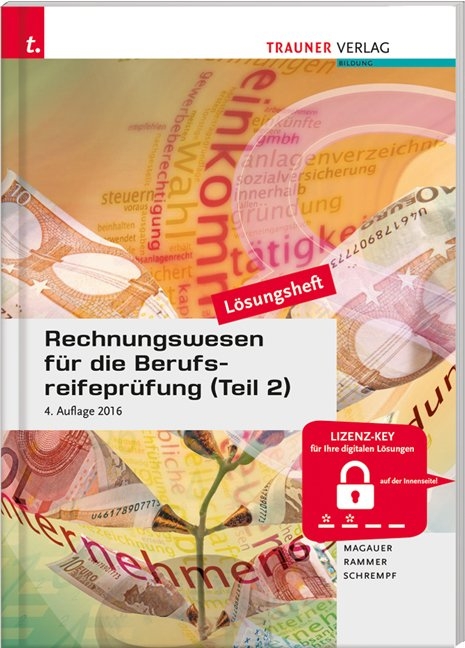 Rechnungswesen für die Berufsreifeprüfung (Teil 2) Lösungsheft - Barbara Gassner-Rauscher, Elke Rammer, Barbara Schrempf