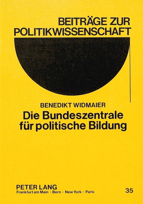 Die Bundeszentrale für politische Bildung - Benedikt Widmaier