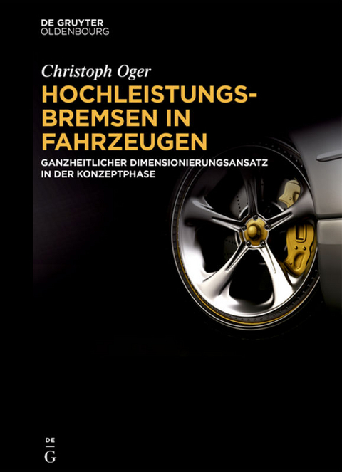 Hochleistungsbremsen in Fahrzeugen - Christoph Oger