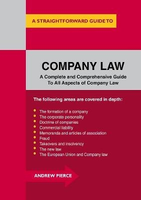 Company Law -  Andrew Pierce