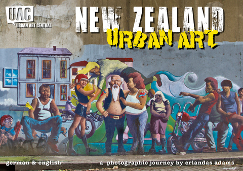 Urban Art New Zealand - Urban Art in Neuseeland - Erlandas  Earl Adams