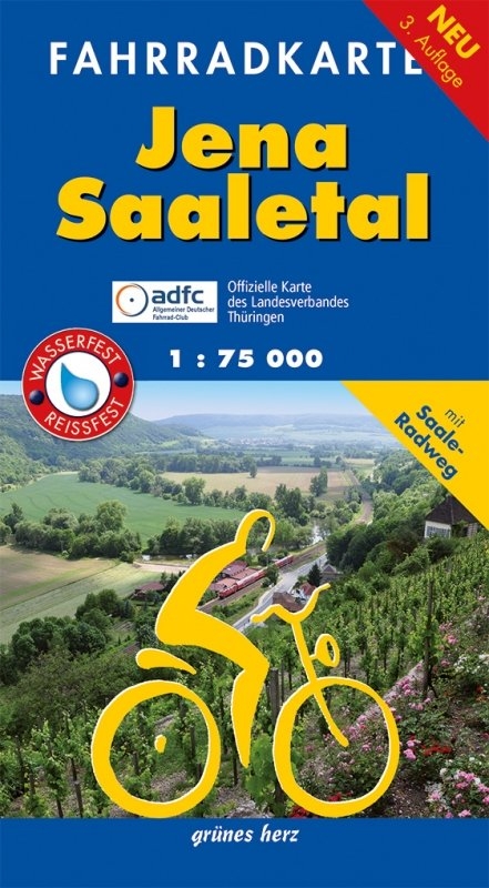 Fahrradkarte Jena, Saaletal