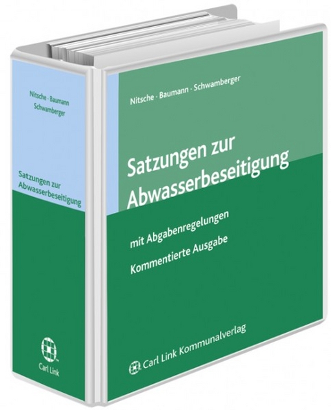 Satzungen zur Abwasserbeseitigung - Michael Baumann