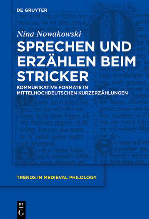 Sprechen und Erzählen beim Stricker - Nina Nowakowski