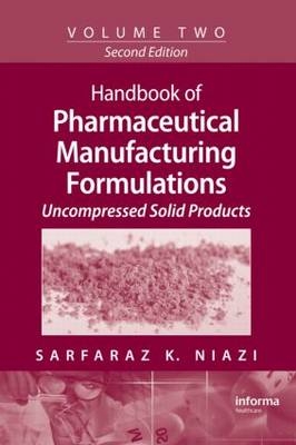 Handbook of Pharmaceutical Manufacturing Formulations - Sarfaraz K. Niazi