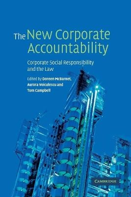 The New Corporate Accountability - 