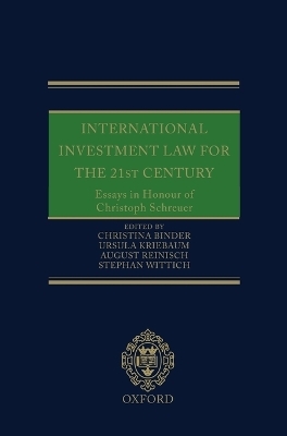 International Investment Law for the 21st Century - 