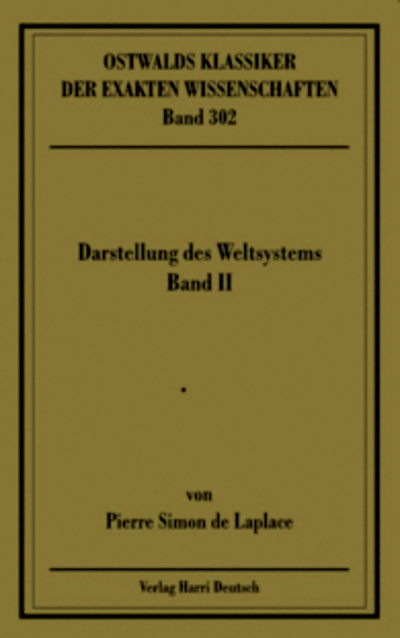 Darstellung des Weltsystems: Band II, Bücher 4-5 (Laplace)