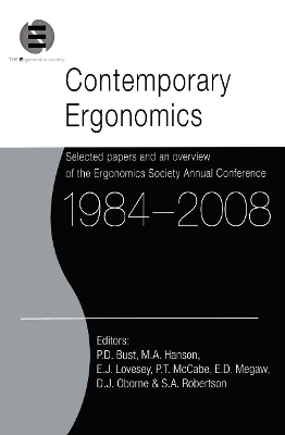 Contemporary Ergonomics 1984-2008 - 