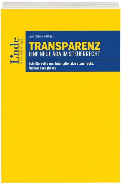 Transparenz - Eine neue Ära im Steuerrecht - 