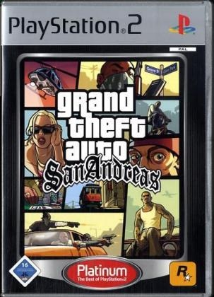 Grand Theft Auto, San Andreas, PS2-DVD