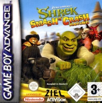 Shrek Smash 'N' Crash Racing, Gameboy Advance-Spiel