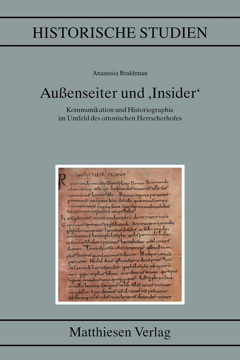 Außenseiter und ‚Insider‘ - Anastasia Brakhman