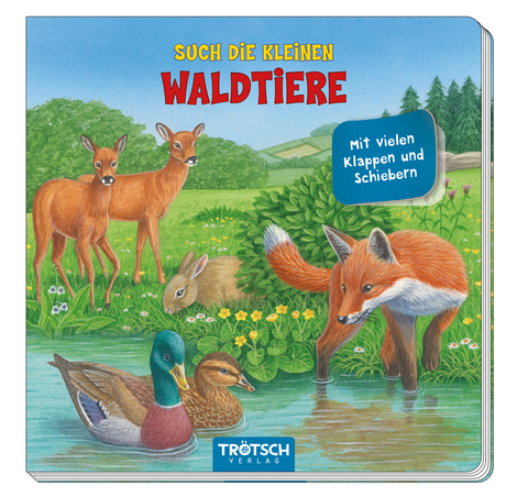 Pappenbuch "Such die kleinen Waldtiere"