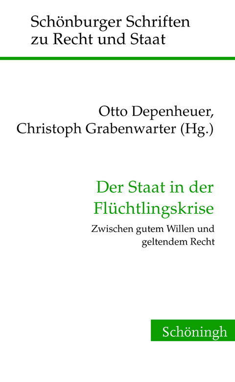 Der Staat in der Flüchtlingskrise - Christoph Grabenwarter