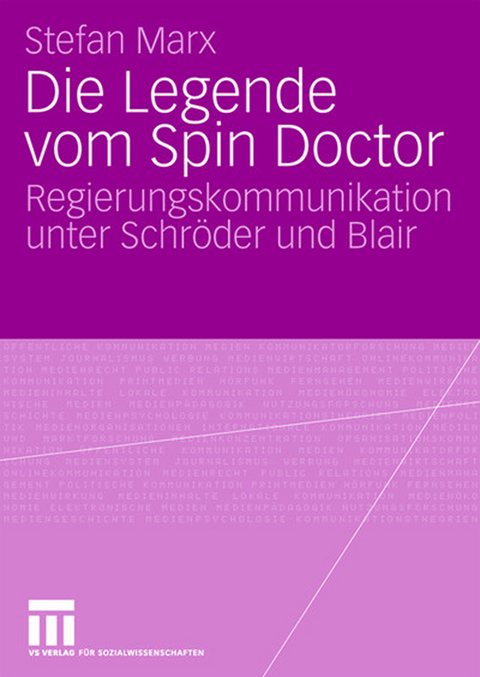 Die Legende vom Spin Doctor - Stefan Marx