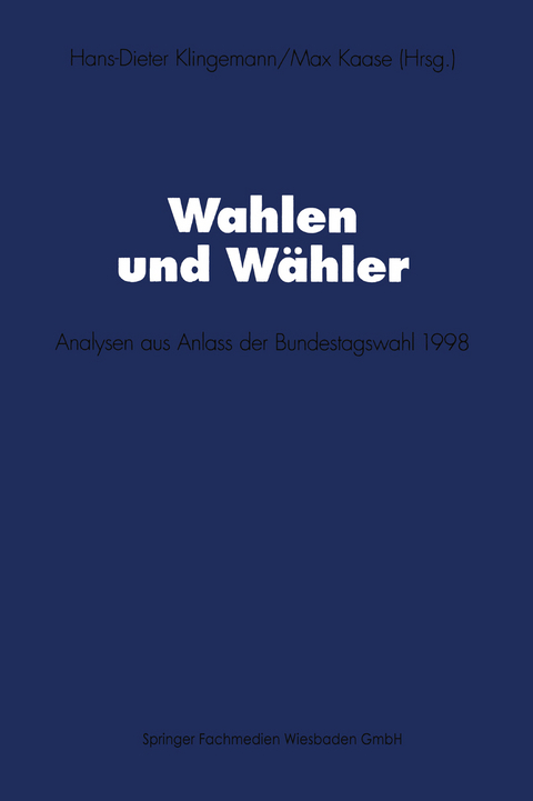 Wahlen und Wähler - 