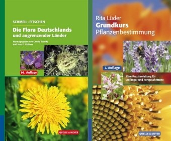 SCHMEIL-FITSCHEN Die Flora Deutschlands und angrenzender Länder 96. Auflage + R. Lüder: Grundkurs Pflanzenbestimmung 7. Auflage - 