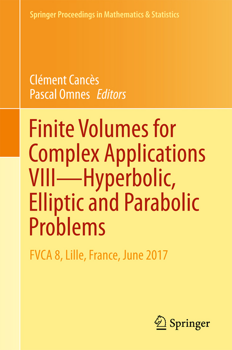 Finite Volumes for Complex Applications VIII - Hyperbolic, Elliptic and Parabolic Problems - 