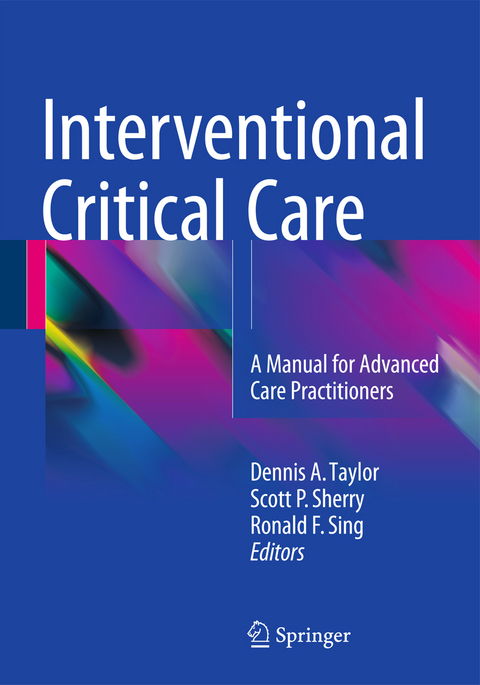 Interventional Critical Care - 