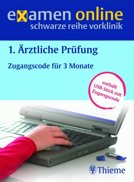 examen online: 1. Ärztliche Prüfung (Zugangscode für 3 Monate)