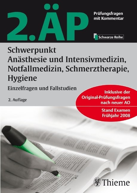 2. ÄP Schwerpunkt Anästhesie und Intensivmedizin, Notfallmedizin, Schmerztherapie - Norbert Augustin, Michael Boeckh, Roland Braun, Werner Breschinski, Tobias Böckers