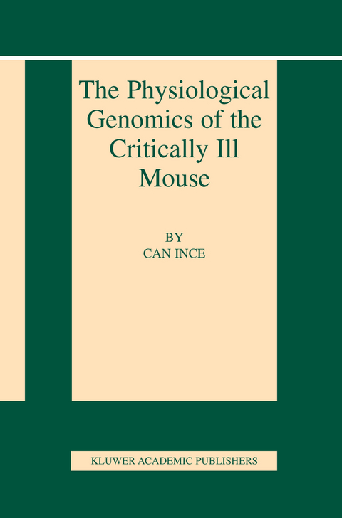 The Physiological Genomics of the Critically Ill Mouse - 