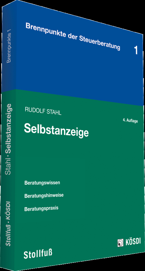 Selbstanzeige - Rudolf Stahl